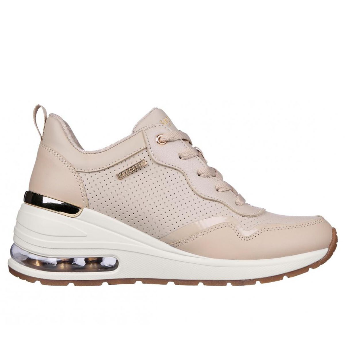 SKECHERS - Zapatillas Mujer Million Air Beige TP Skechers