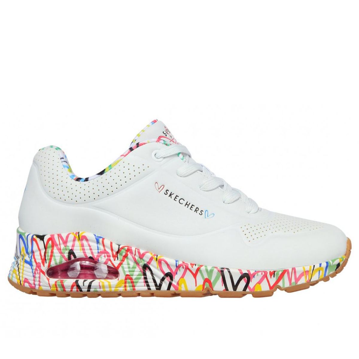 SKECHERS - Zapatillas Mujer Uno Loving Love Blanco Skechers