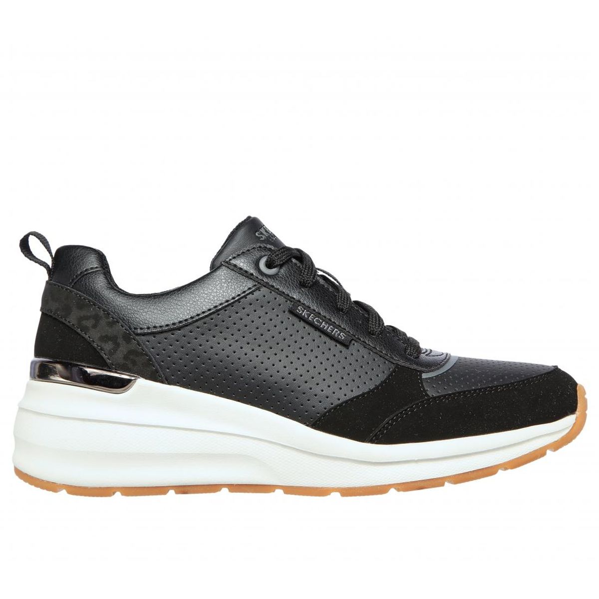 SKECHERS - Zapatillas Mujer Billion Subtle Spots Negro Skechers