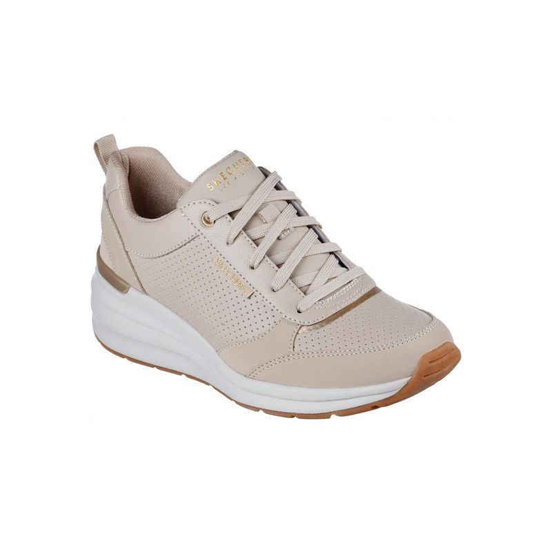 SKECHERS - Zapatillas Mujer Billion Subtle Spots Taupe Skechers
