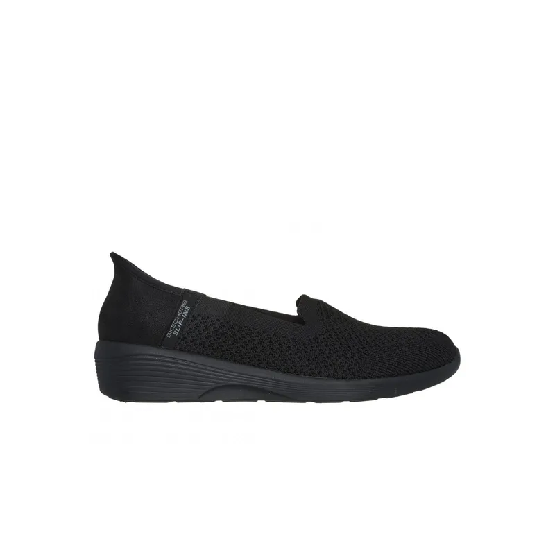 SKECHERS - Zapatillas Mujer Slip-ins Arya Negro Bbk Skechers