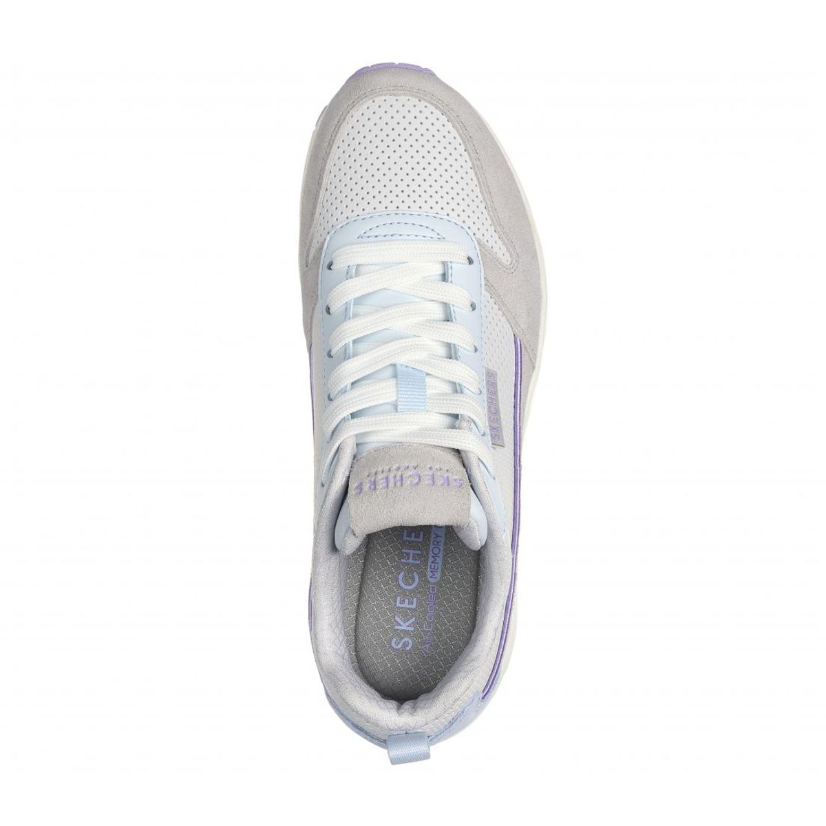 SKECHERS - Zapatillas Mujer Uno Two Much Fun Gris Skechers