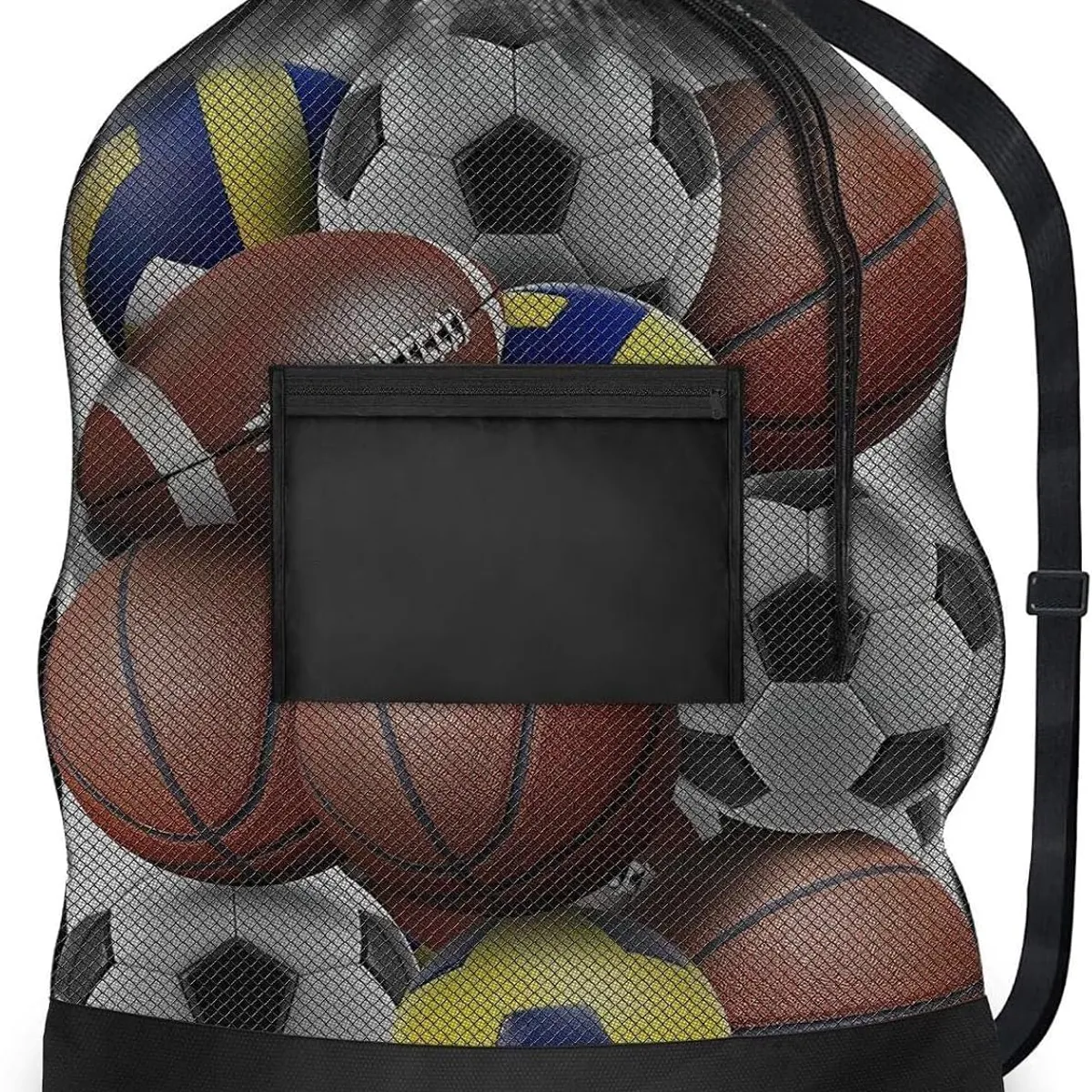 KUANGYE - Balonera Saco Bolso Malla Traslado De Balones Porta 101x76