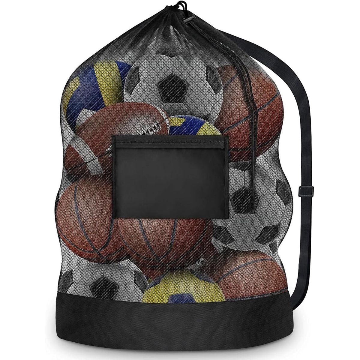 KUANGYE - Balonera Saco Bolso Malla Traslado De Balones Porta 101x76