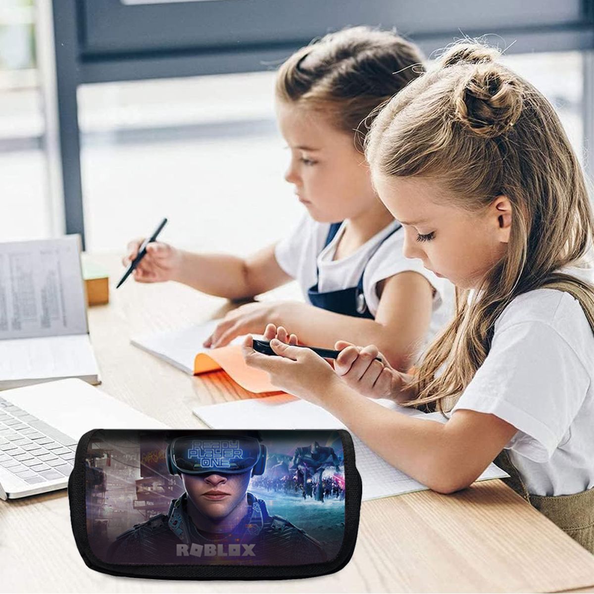 EDWINAYY - Roblox Estuche De Lápices De Gran Capacidad Para Escuel