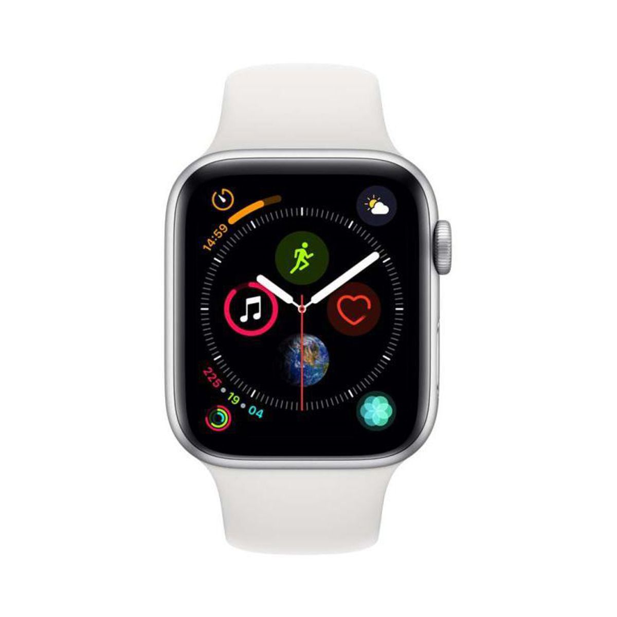 APPLE - Apple Watch Series 4 GPS 44mm Blanco Reacondicionado
