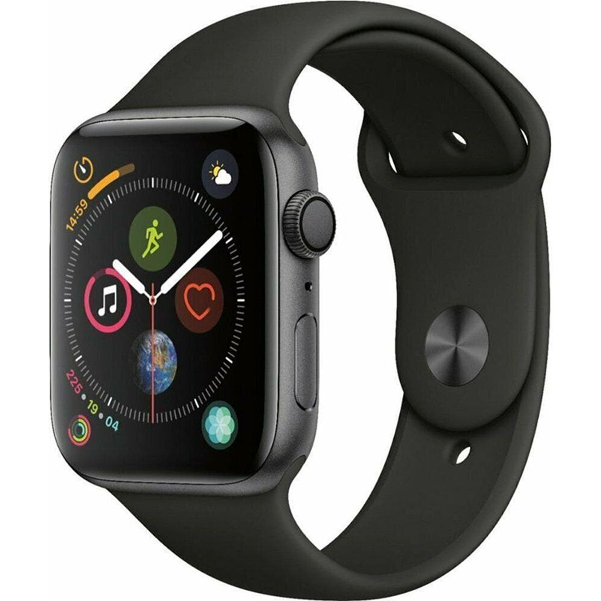 APPLE - Apple Watch Series 4 GPS 44mm Negra Reacondicionado