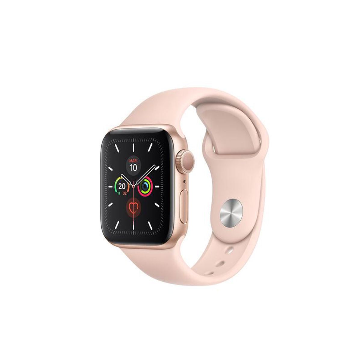 APPLE - Apple Watch Series 5 GPS 40mm Rosa Reacondicionado