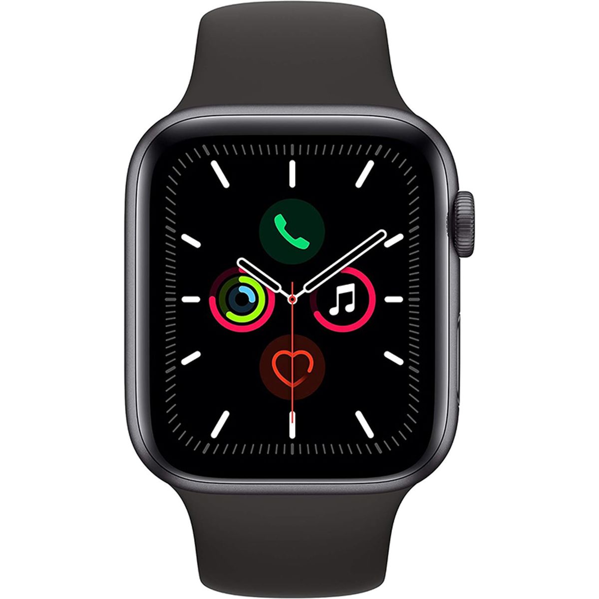 APPLE - Apple Watch Series 5 GPS 40mm  Negra Reacondicionado