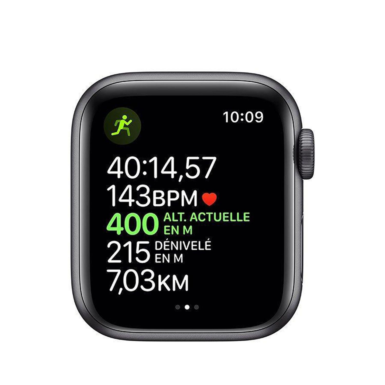 APPLE Apple Watch Series 5 GPS 40mm Negra Reacondicionado