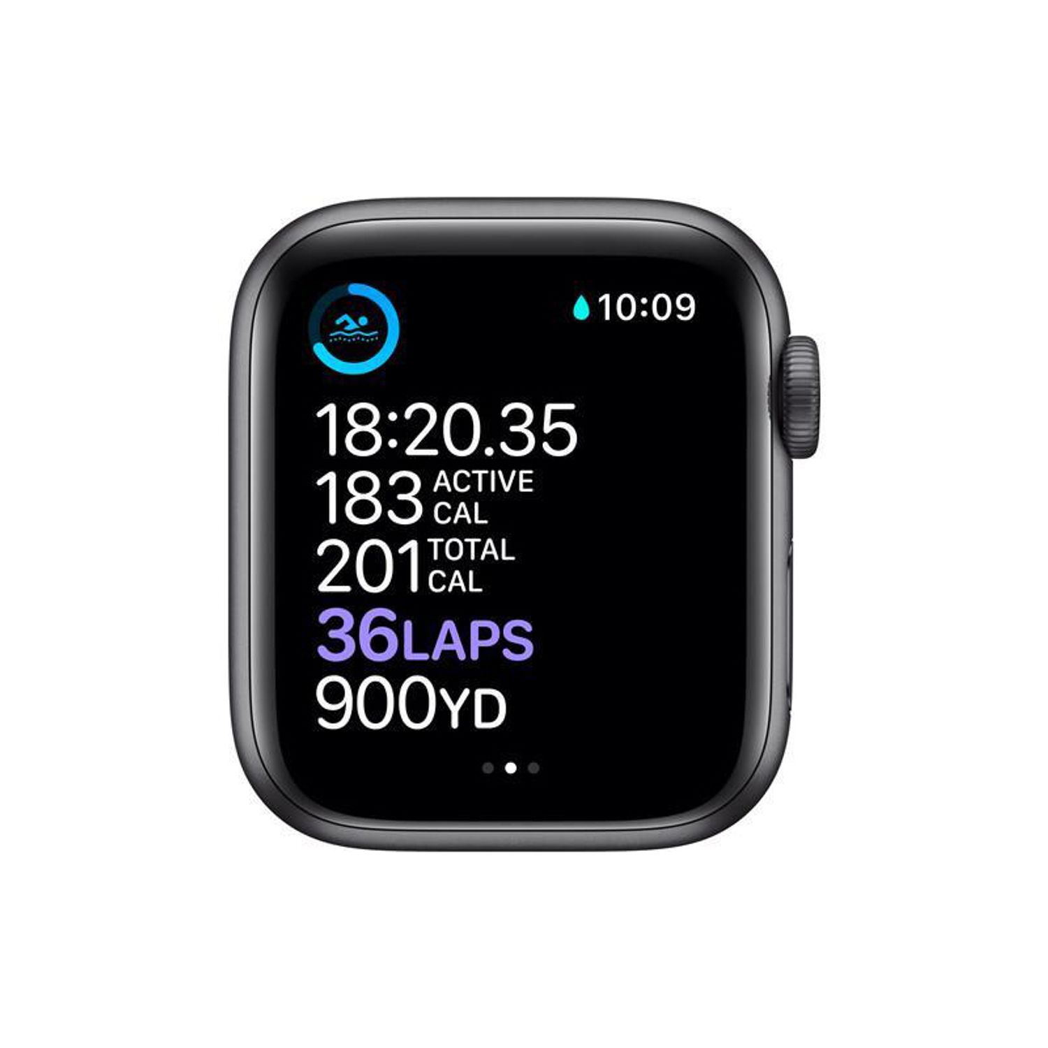 アップルウォッチ6 GPS  44mm Apple Watch Series 6（GPSモデル）- 44mmスペースグレイアルミニウム