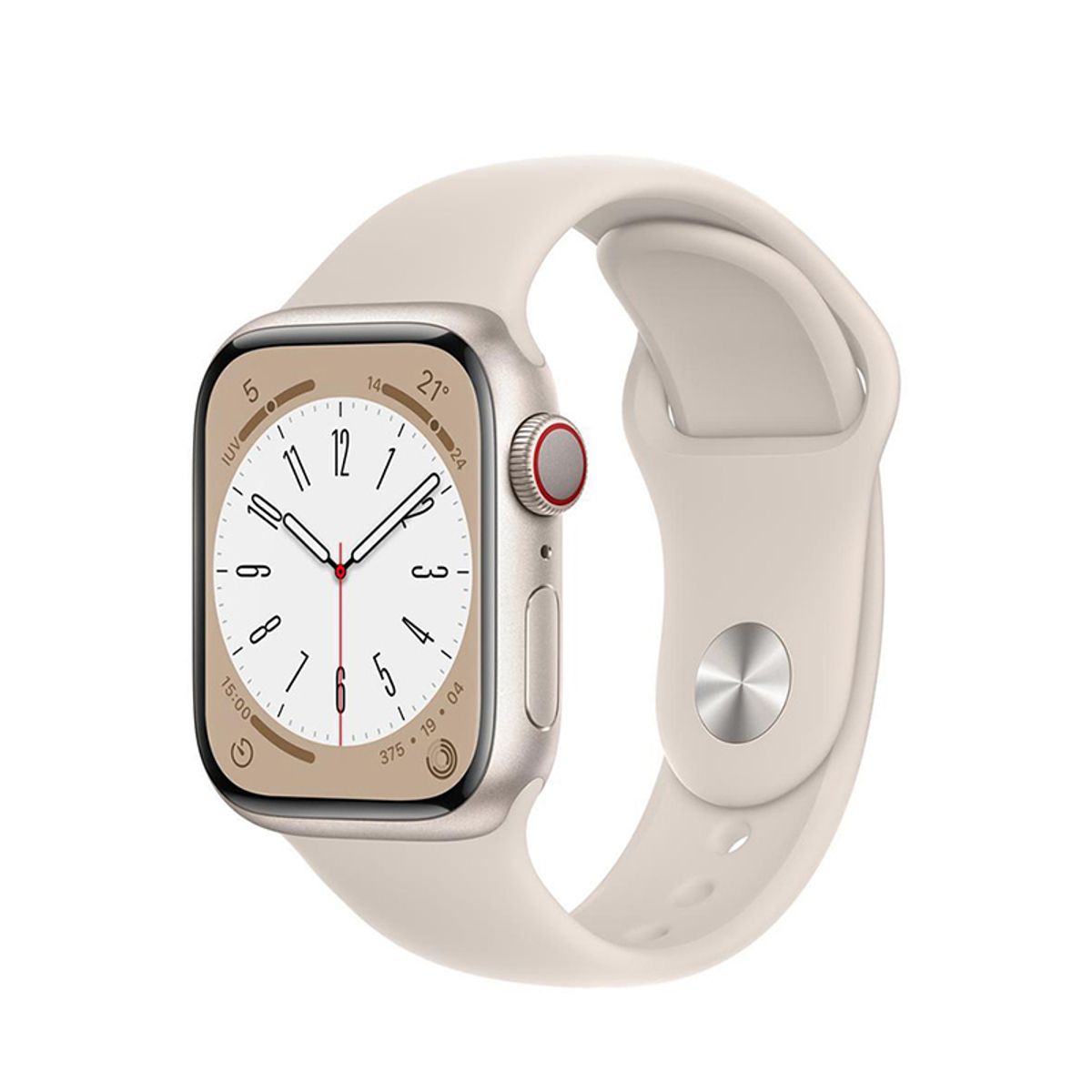 APPLE - Apple Watch Series 8 GPS 45mm  Blanco estrella Reacondicionado