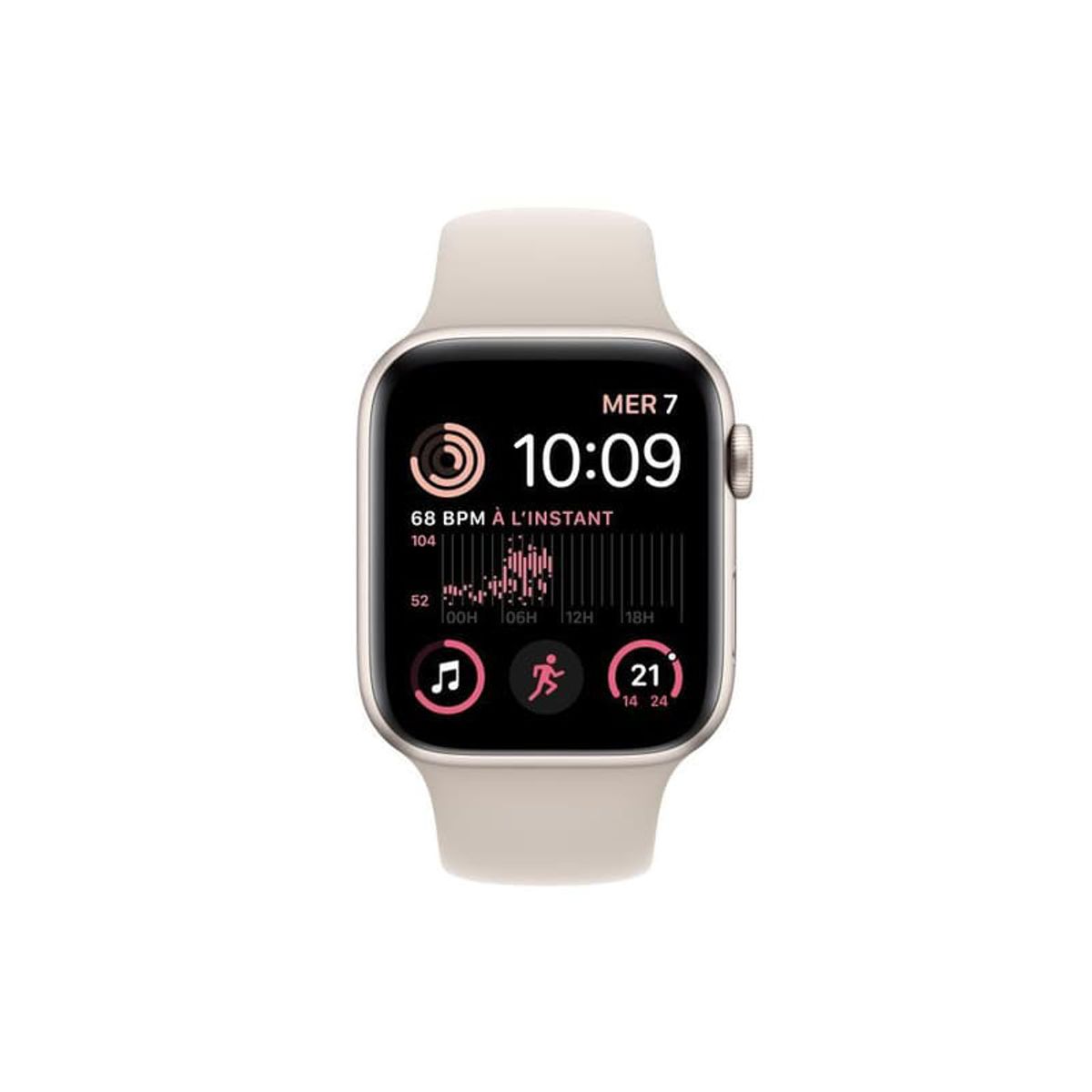 APPLE - Apple Watch Series SE 2 GPS 40mm Blanco estrella Reacondicionado