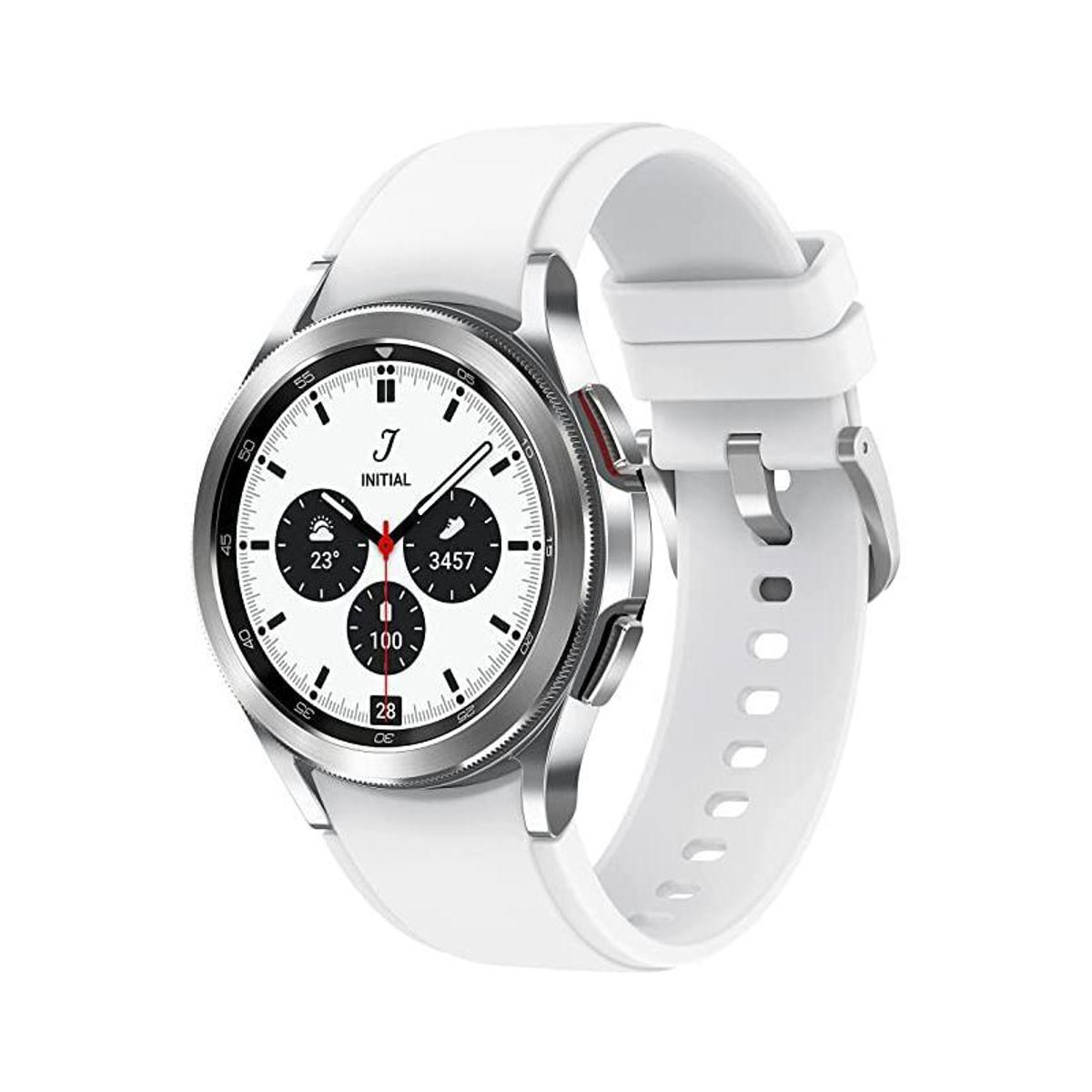 SAMSUNG - Samsung Galaxy Watch 4 Classic 42mm Plata Reacondicionado