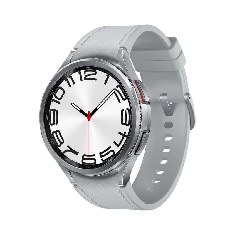 SAMSUNG - Samsung Cardio GPS Galaxy Watch6 Classic 47mm Plata Reacondicionado