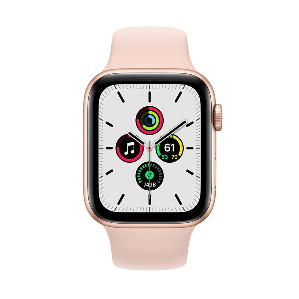 APPLE - Apple Watch Series SE 1 GPS 44 mm Aluminio Oro Rosa Reacondicionado