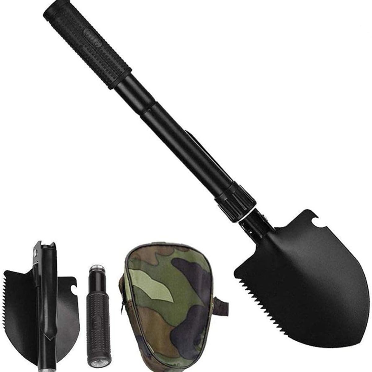 Pala Táctica Militar Plegable Con Pico Para Campismo, marca KUANGYE - Foto Principal
