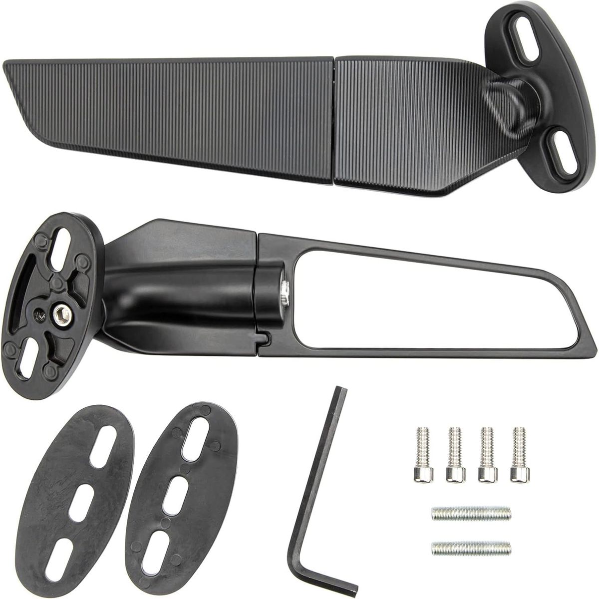 KUANGYE - Set De Espejo Alerón P Moto Deportivas P Carenado