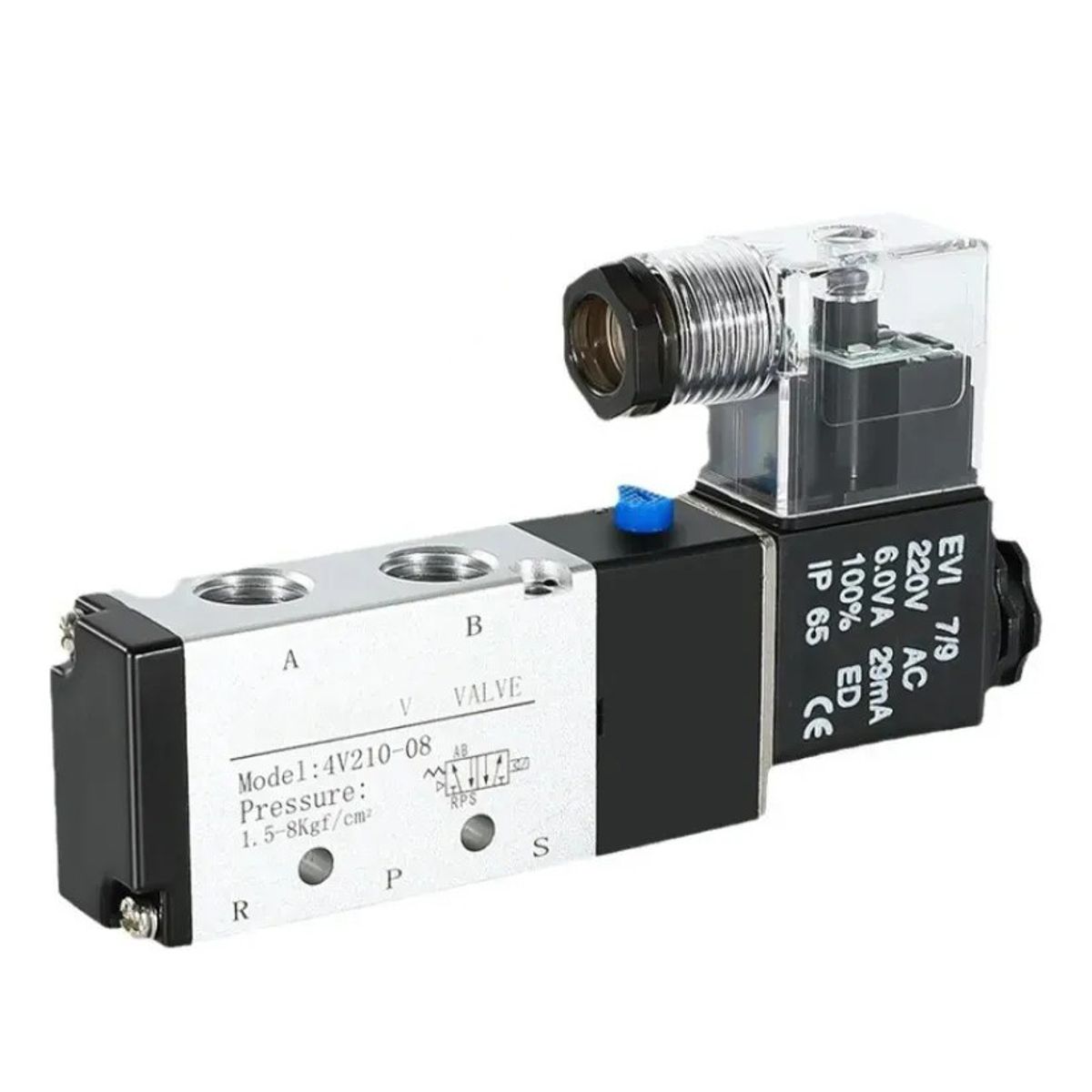 KUANGYE - Electrovalvula Neumatica 52 Con Bobina 24vdc