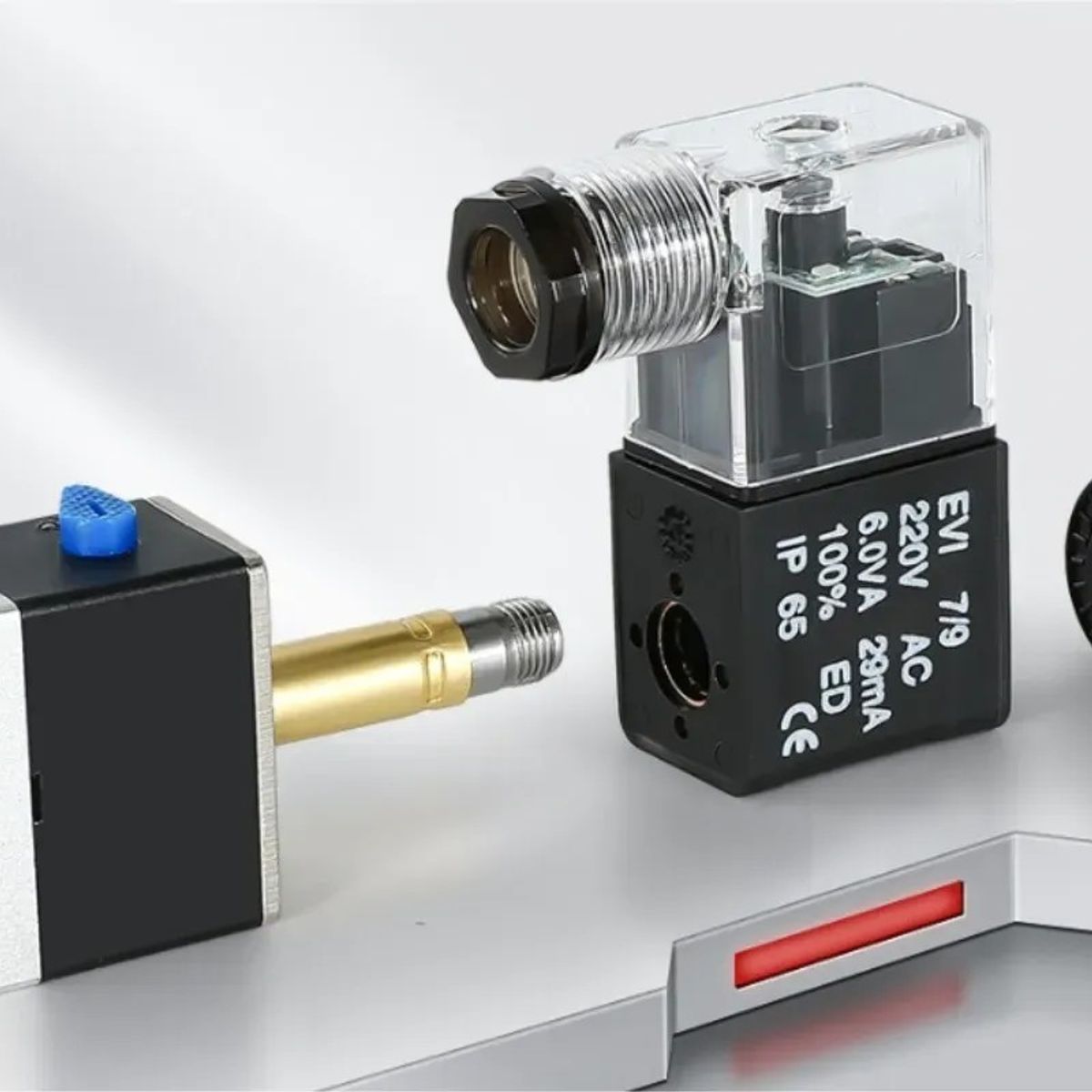 KUANGYE - Electrovalvula Neumatica 52 Con Bobina 24vdc