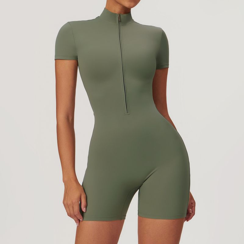 TIOZONEY - Enterito deportivo Mujer-Verde