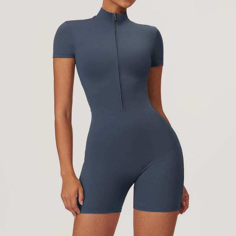 TIOZONEY - Enterito deportivo Mujer-Azul