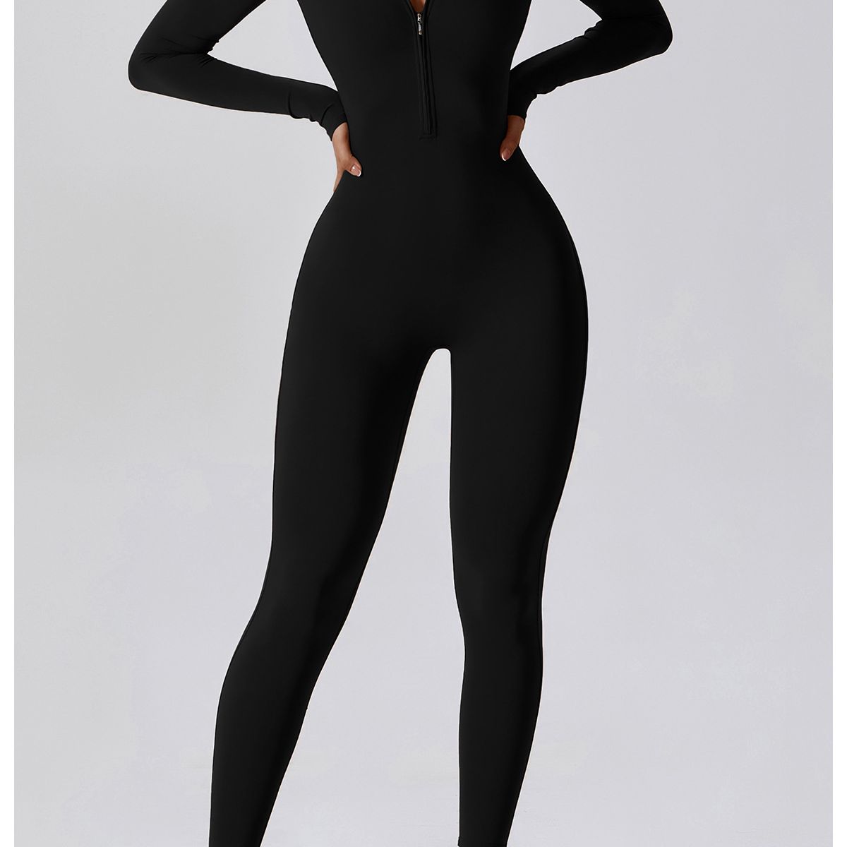 TIOZONEY - Enterito deportivo Mujer-Negro