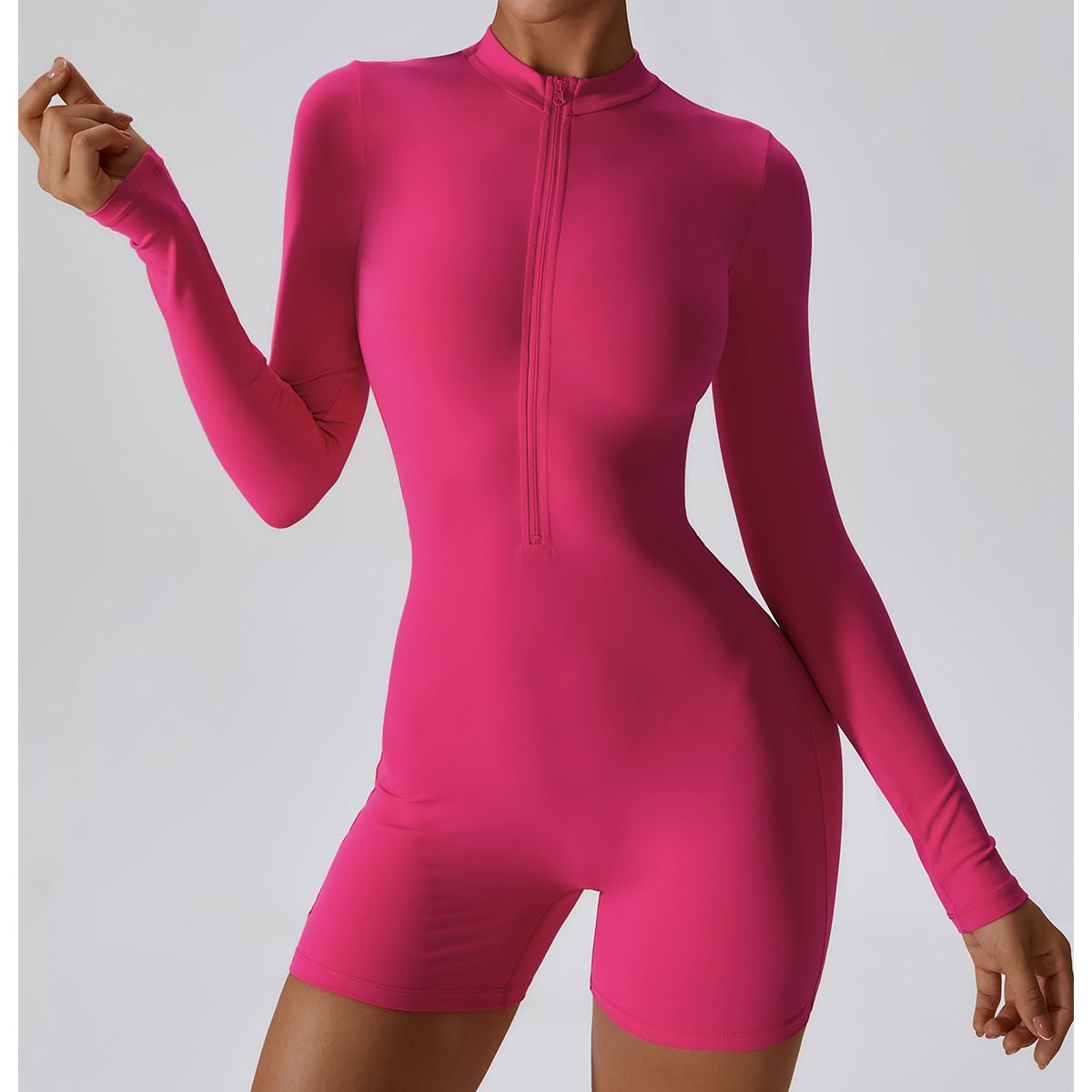 TIOZONEY - Enterito deportivo Mujer-Rosado