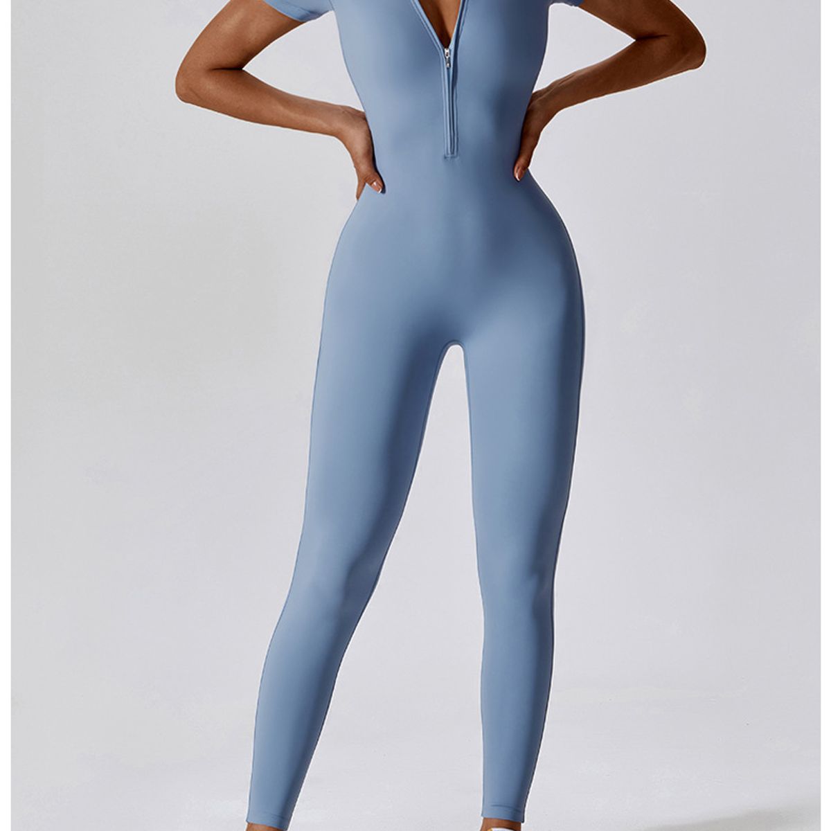 TIOZONEY - Enterito deportivo Mujer-Azul