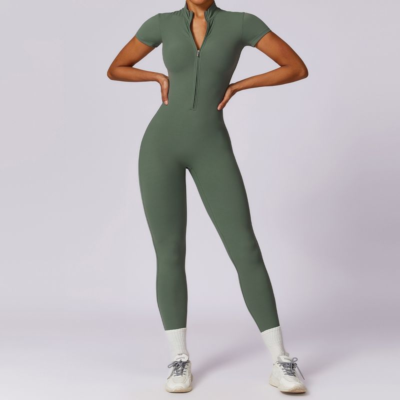 TIOZONEY - Enterito deportivo Mujer-Verde