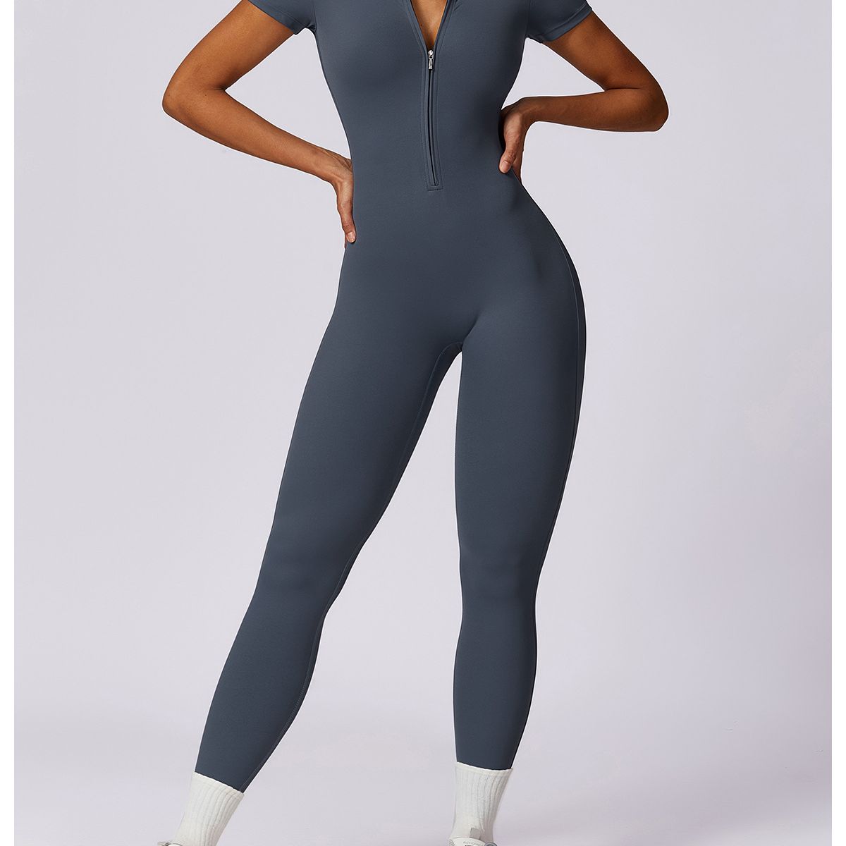 TIOZONEY - Enterito deportivo Mujer-Azul