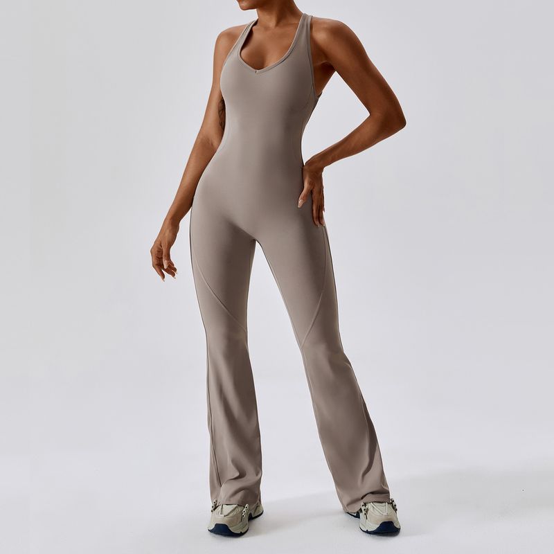 TIOZONEY - Enterito deportivo Mujer-Gris