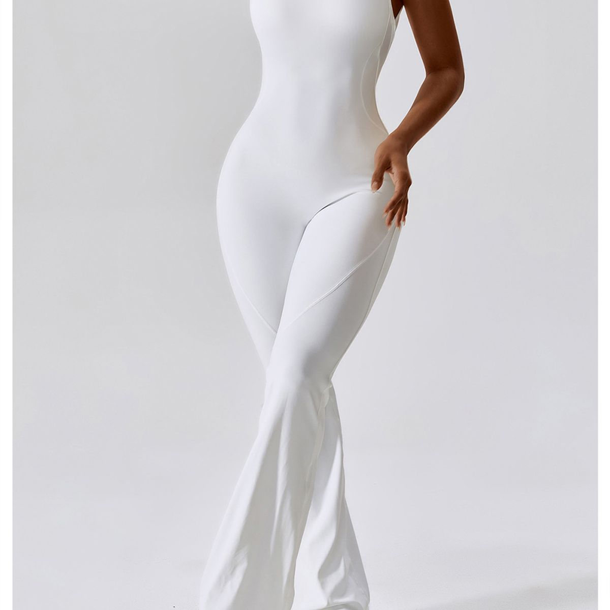 TIOZONEY - Enterito deportivo Mujer-Blanco