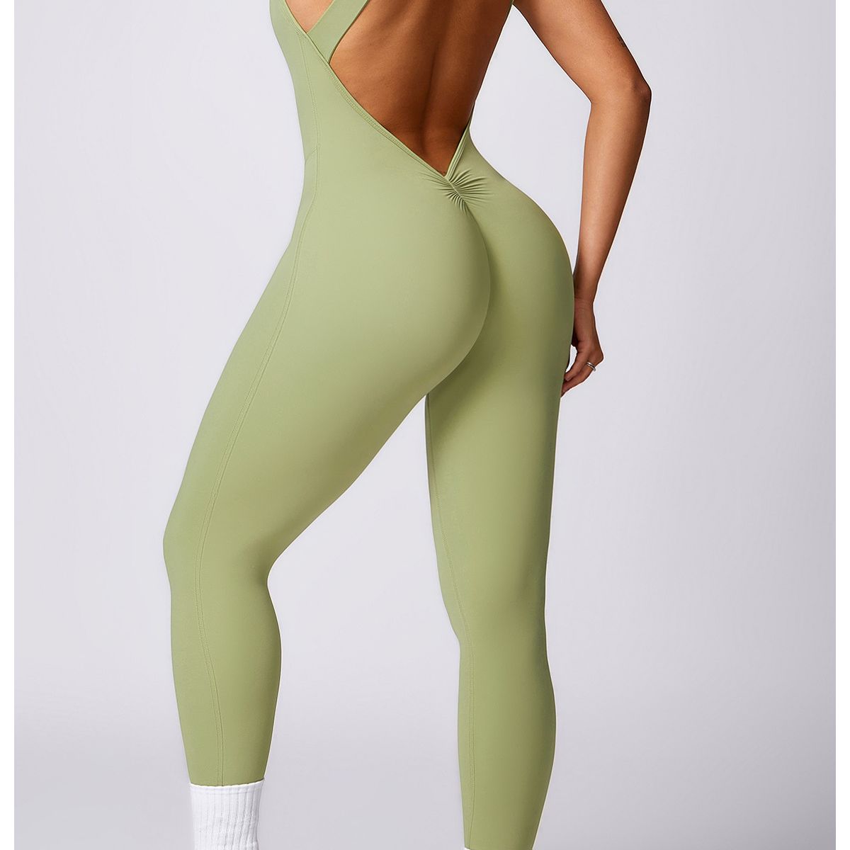 TIOZONEY - Enterito deportivo Mujer-Verde