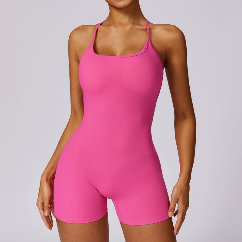 TIOZONEY - Enterito deportivo Mujer-Rosado