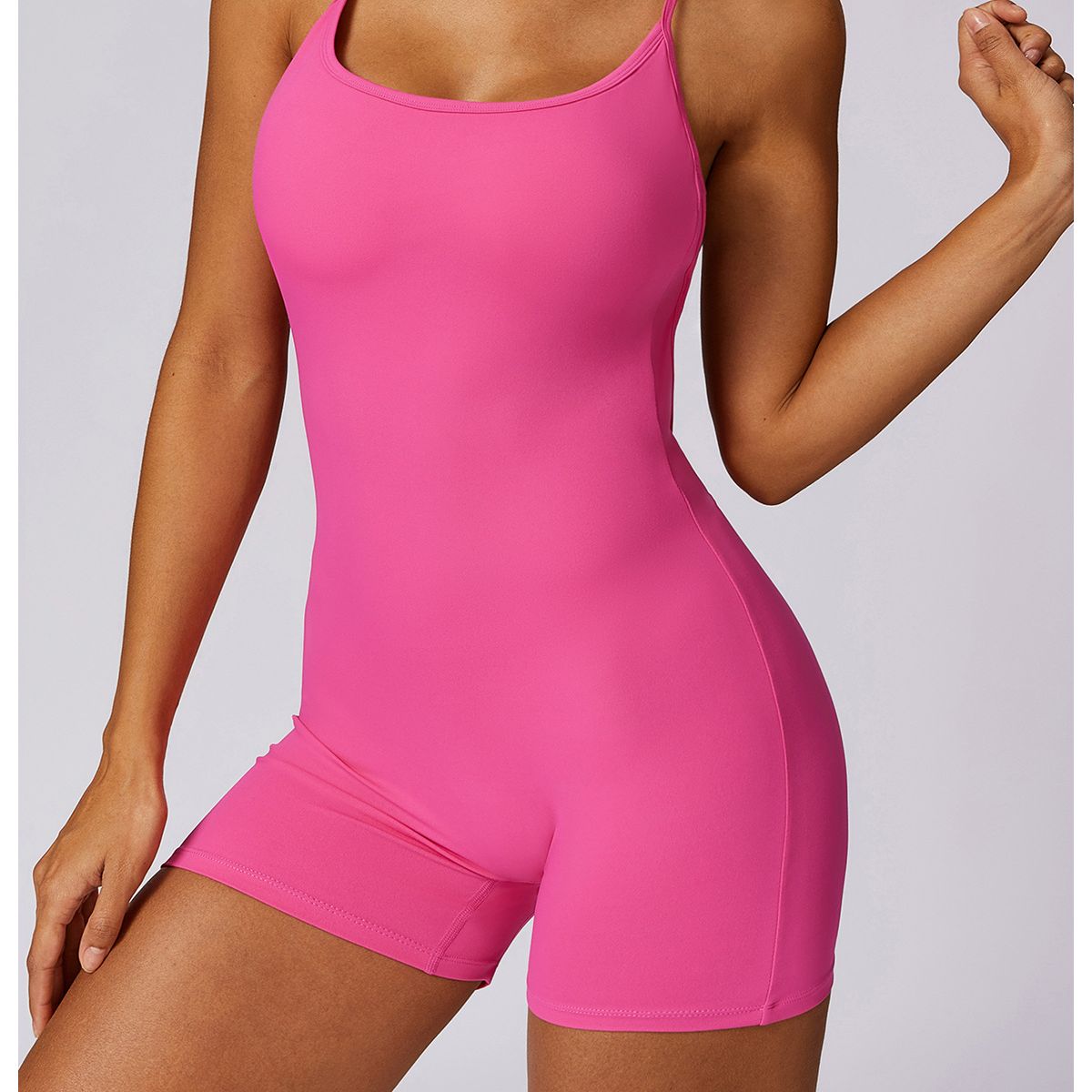 TIOZONEY - Enterito deportivo Mujer-Rosado