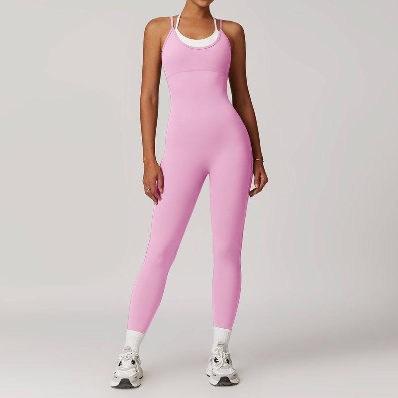 TIOZONEY - Enterito deportivo Mujer-Rosado