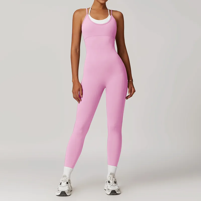 TIOZONEY - Enterito deportivo Mujer-Rosado