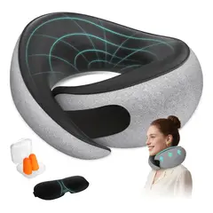 EVERSO - Almohada De Cuello Relajante Para Viaje Cojín Soporte Cómodo