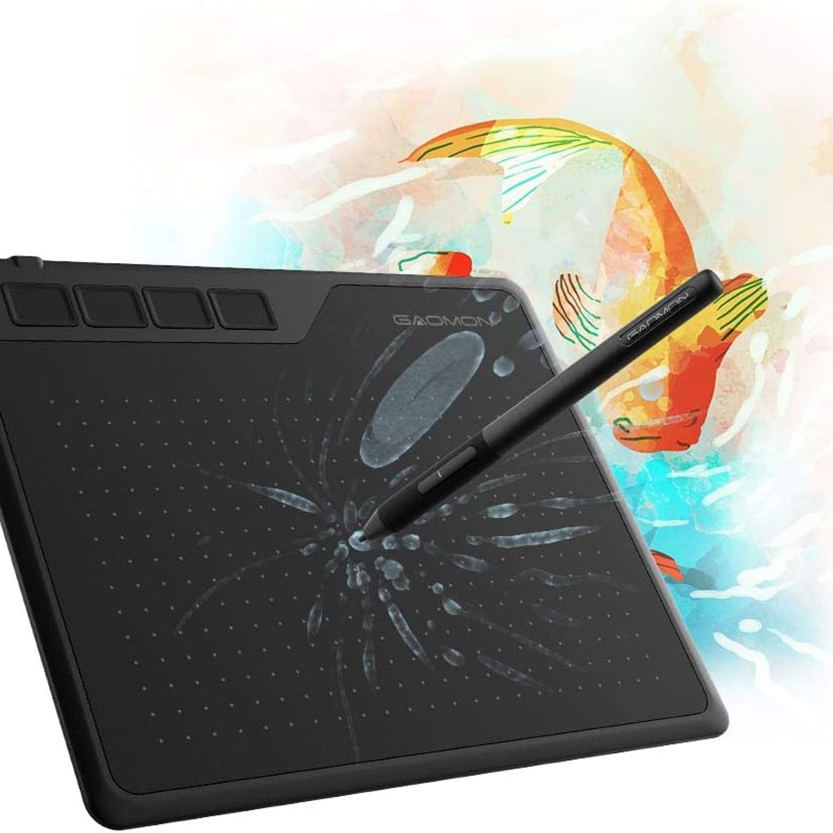 HUION - GAOMON S620-Tableta de Dibujo Digital 6,5 x 4 pulgadas