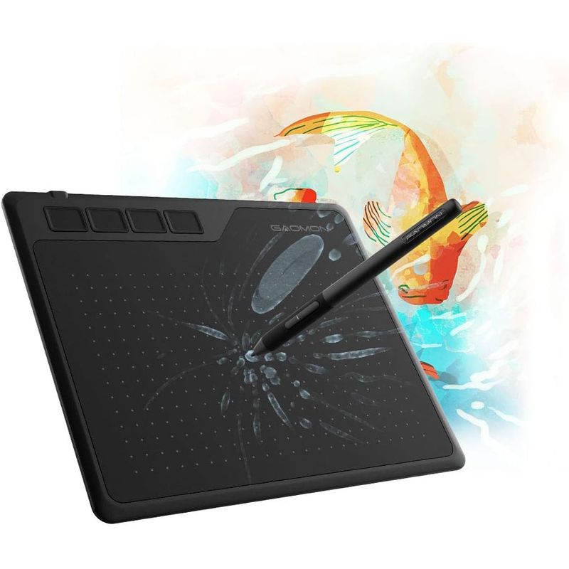 HUION - GAOMON S620-Tableta de Dibujo Digital 6,5 x 4 pulgadas