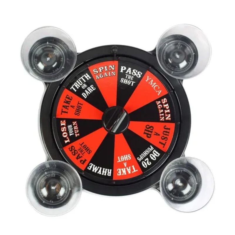 GENERICO - Juego De Mesa Para Tomar 4 Vasos Ruleta Rusa Shots