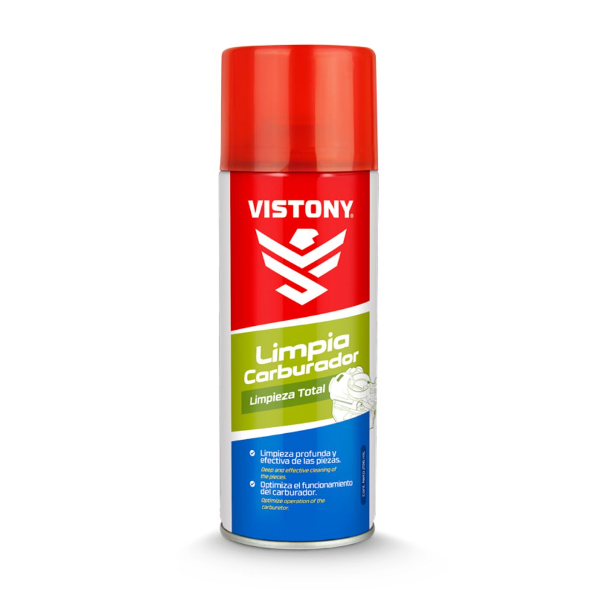 VISTONY - Limpia Carburador 296 Ml Vistony