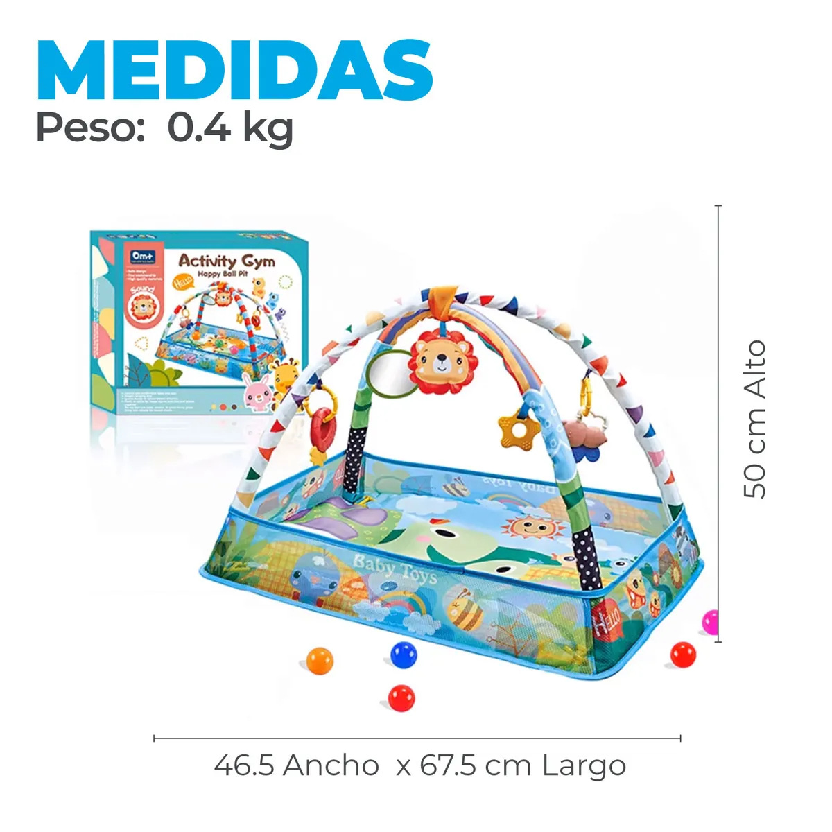 MON PETIT - Gimnasio Centro de Actividades Interactivo Colgante Sonajero