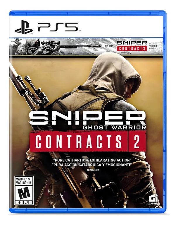 SONY Sniper Ghost Warrior Contracts 2+contracts 1 Bonus Ps5