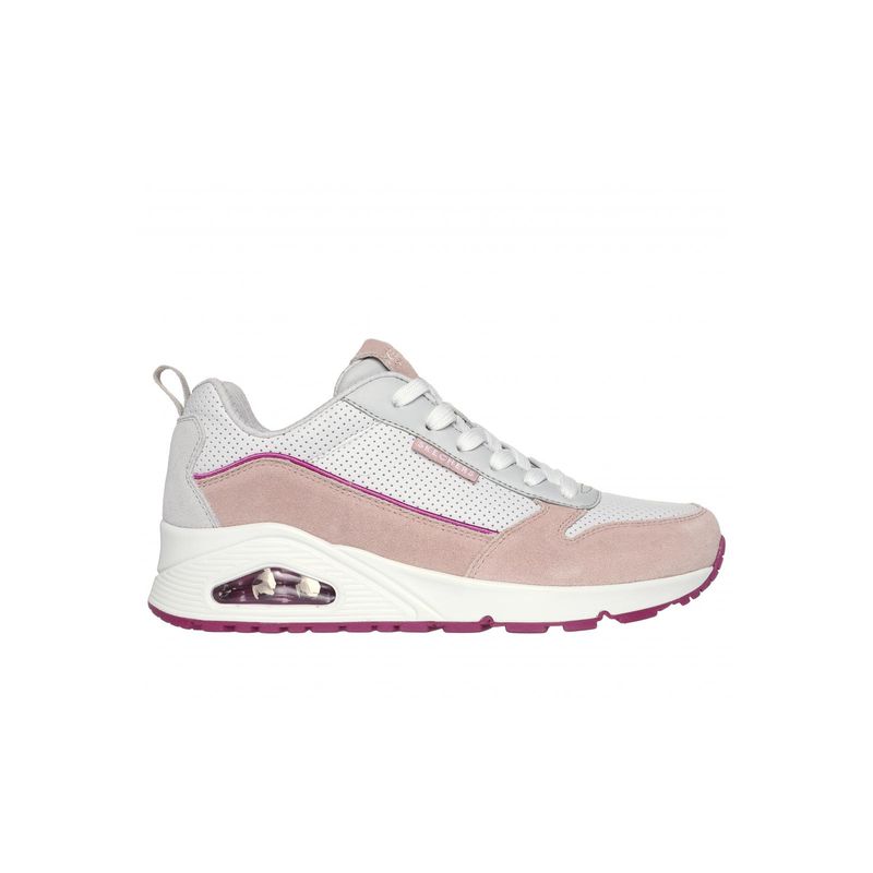 SKECHERS - Zapatillas Mujer Uno Two Much Fun Rosado Skechers