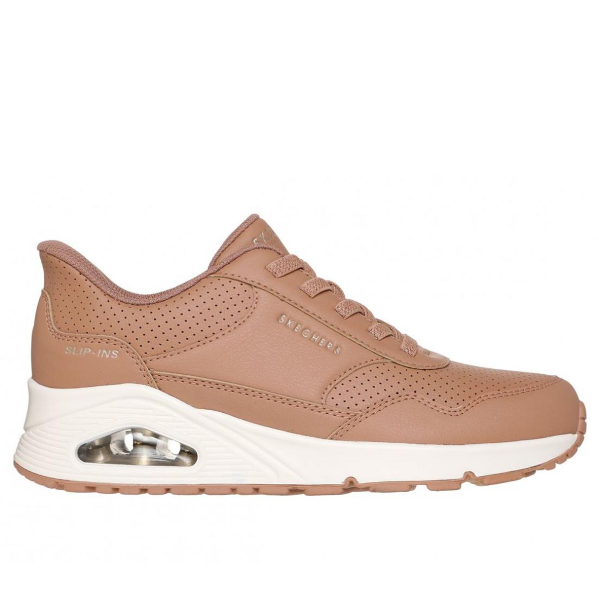SKECHERS - Zapatillas Mujer Slip-ins Uno ML Café Skechers