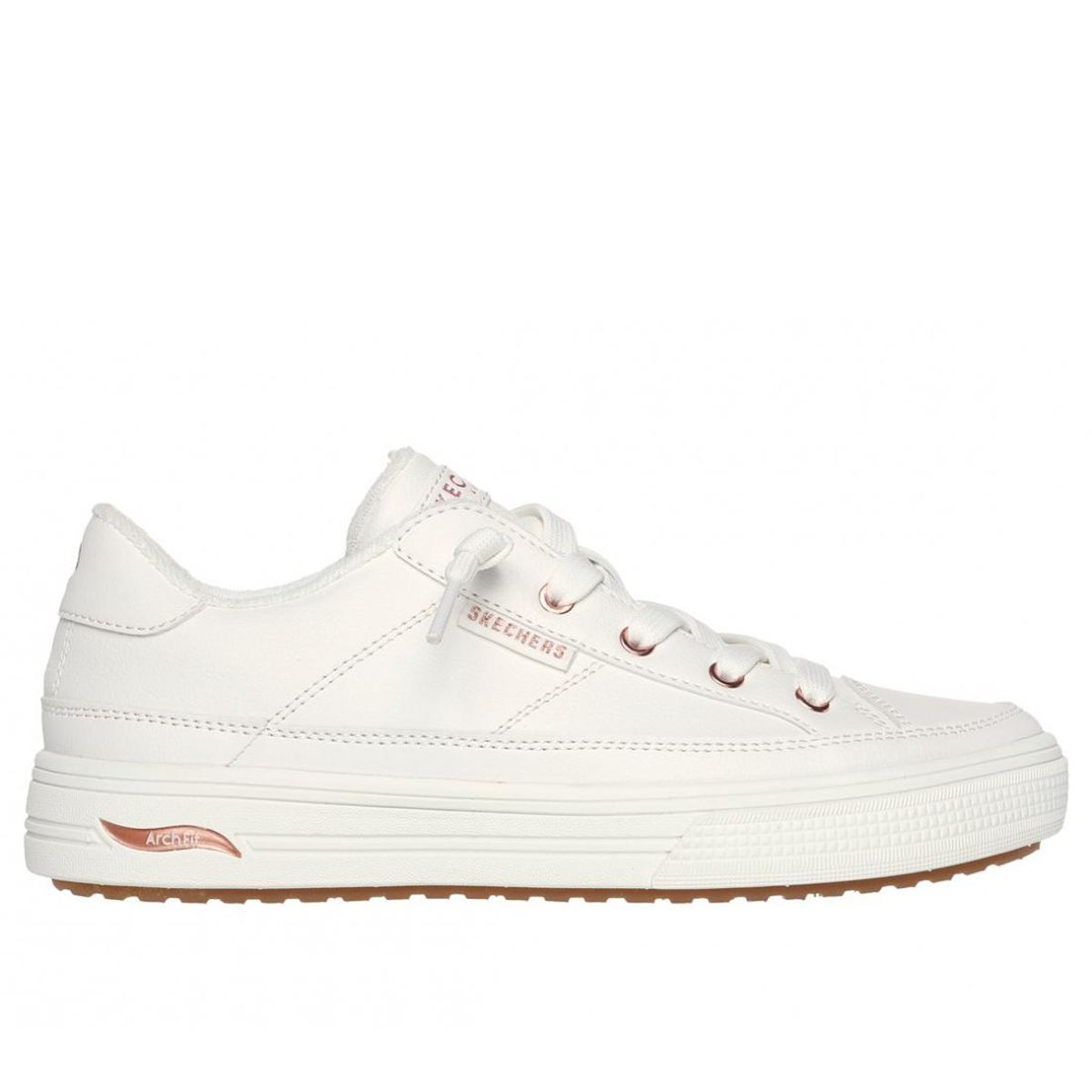 SKECHERS - Zapatillas Mujer Arch Fit Arcade On My Way Blanco Skechers