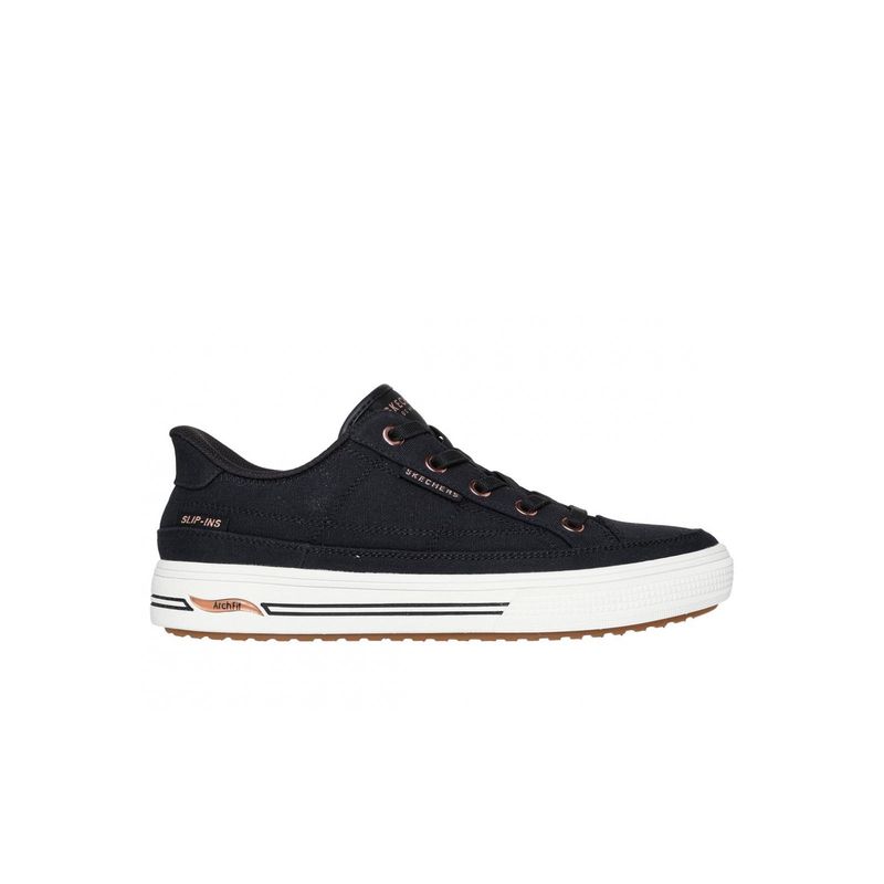 SKECHERS - Zapatillas Mujer Slip-ins Arch Fit Arcade See-Ya-There Negro Skechers