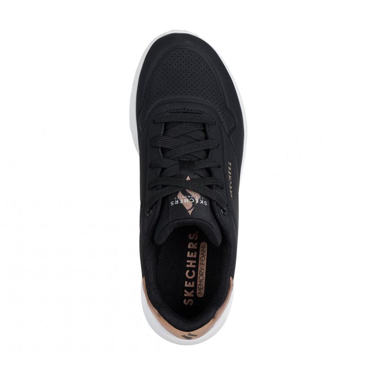 SKECHERS - Zapatillas Mujer Uno Lite Negro BL Skechers